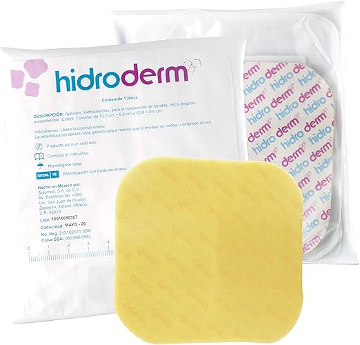 Apósito O Parche Hidrocoloide Pieza 10x10 Estéril Salud, Belleza y Cuidado Personal Apósito O Parche Hidrocoloide Pieza 10x10 Estéril Salud, Belleza y Cuidado Personal
