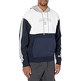 Champion Men's Sweatshirt, Fleece Hoodie for Men, Iconic 'C' Logo and Champion Script