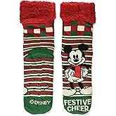 Disney Women's Mickey Mouse Holiday Cozy Warmer Socks
