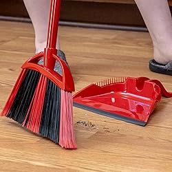 O-Cedar One Sweep Broom with Step-On Dustpan