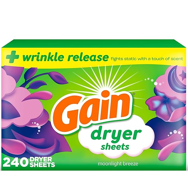 GAIN MOONLIGHT BREEZE ANTI STATIC DRYER SHEET, FOR...