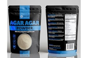 Myco Labs AGAR AGAR Powder 100% Pure High Strength Powder (16 OZ) For Science & Mycology (1 LB)