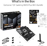 ASUS TUF GAMING X870-PLUS WIFI AMD AM5 ATX Motherboard 16+2+1 80A view 6