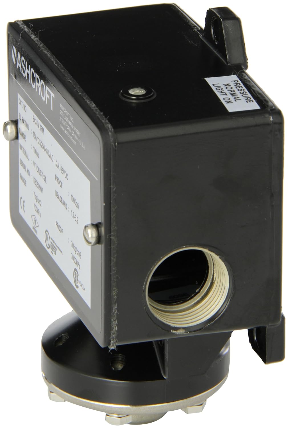 Ashcroft B Series Type 400 Pressure and Differential