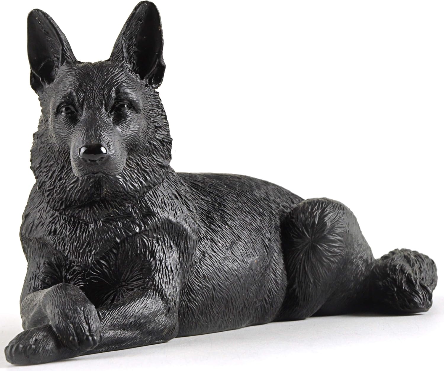 Boulevard East Concepts Black German Shepherd Dog Breed Collectible Figurine: Home & Kitchen