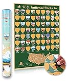 Atlas & Green US National Parks Scratch Off