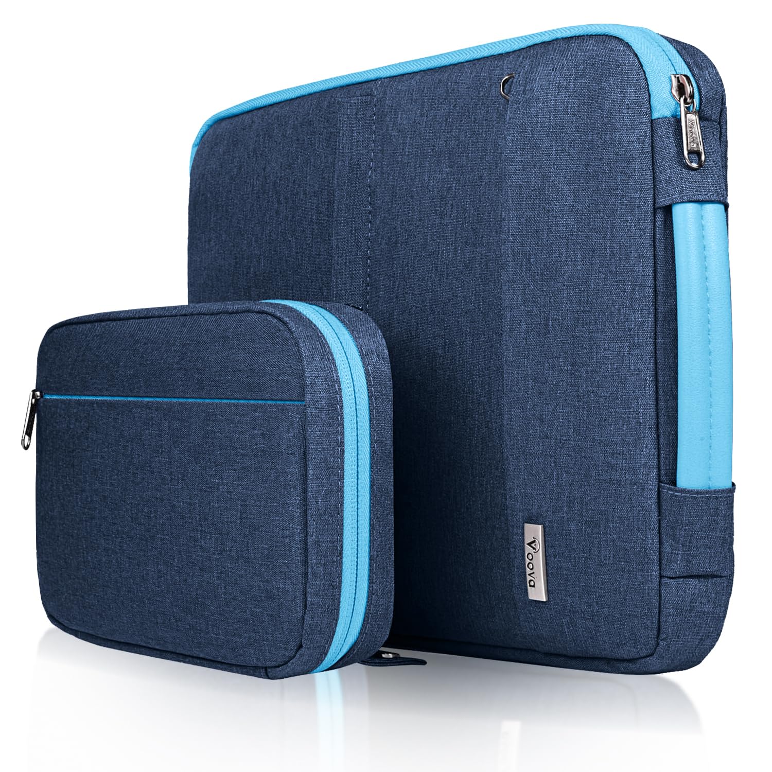 Voova Laptop Sleeve Case 15.6 Inch Compatible with MacBook Air 15 M2/M3/M4, MacBook Pro 15/16, 15-16