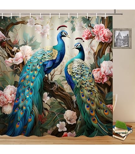 Cortina De Ducha Con Diseño De Guacamayo Escarlata, Pájaros Exóticos, Decoración Del Hogar Tiki, Regalo Para Renovar El Baño, 180 X 180 Cm - México