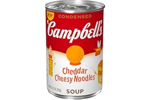 CAMPBELL'S Campbell’s Condensed Kids Cheddar Cheesy Noodle Soup, 10.5 oz Can