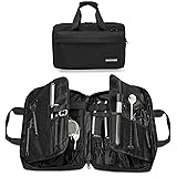 OUUTMEE Chef Knife Bag, 25 Total Pockets Knife