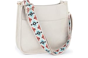 Viva Terry Vegan Leather Crossbody Fashion Shoulder Bag Purse with Adjustable Strap