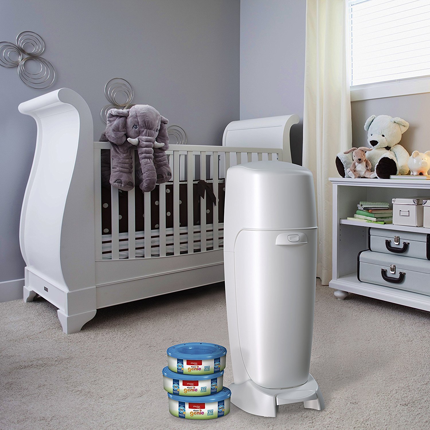 Playtex Diaper Genie Refills for Diaper Genie Diaper Pails Holds Up to