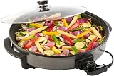 VonShef Large 6L Multi Cooker Electric Frying Pan 1500W 42cm