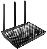 ASUS Dual-Band 3 x 3 AC1750 Wi-Fi 4-Port Gigabit Router (RT-AC66U_B1)