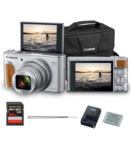 Amazon.com : Canon PowerShot SX 740 HS (Silver