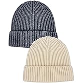 Toddler Beanie Baby Hat Boys Girls Beanies, Wool Cuffed Warm Infant Kids Winter Hats Children Knit Caps