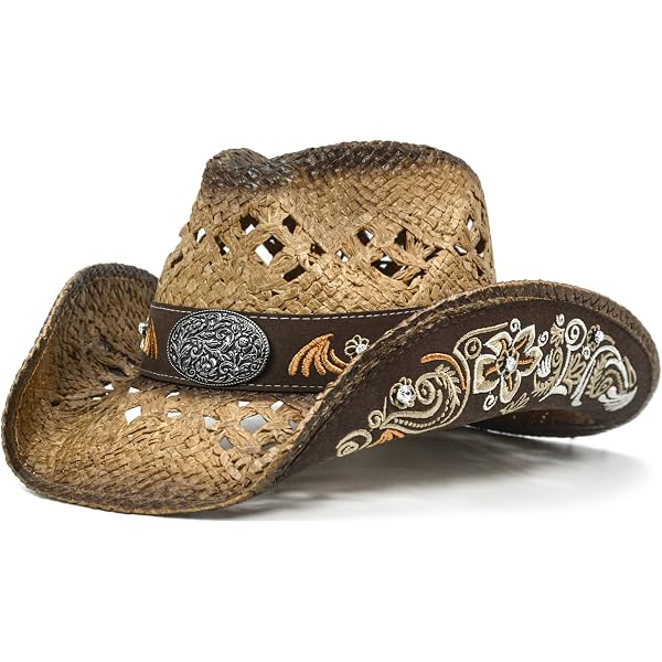 WQWOVRVO Cowboy Hat,Cowgirl Hat,Cowboy Hats for Women/Mens  display picture 2