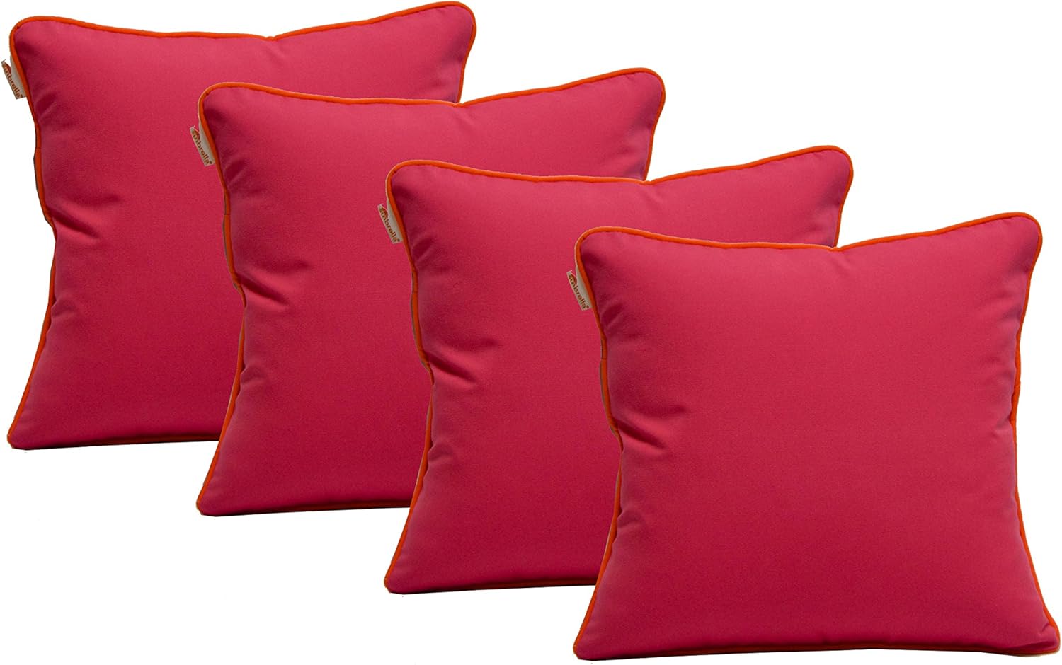Resort Spa Home Decor Set of 4 Premium Sunbrella Hot Pink