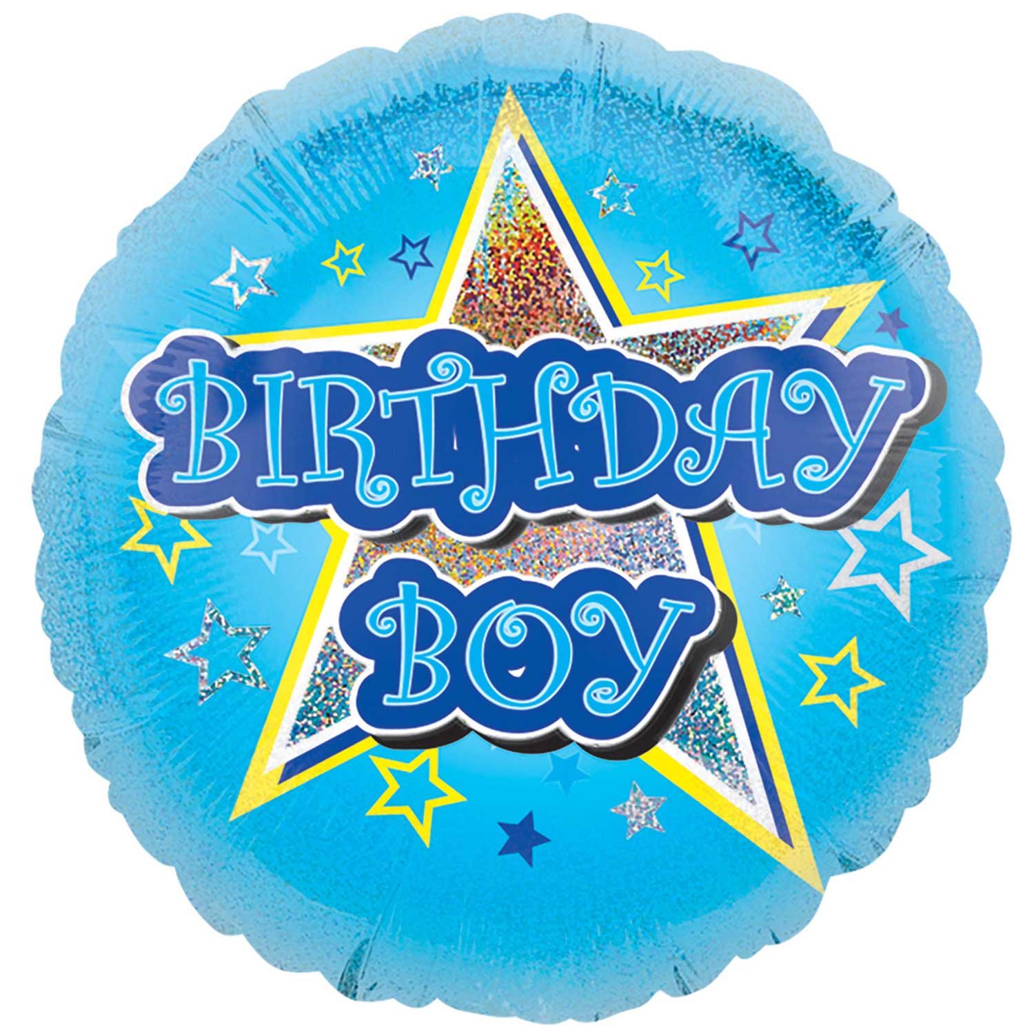 Amscan 3598201 Sd-C: Blue Star Birthday Boy