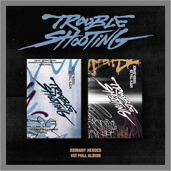 Xdinary Heroes TROUBLESHOOTING 1st Full Album Contents+Photocard+