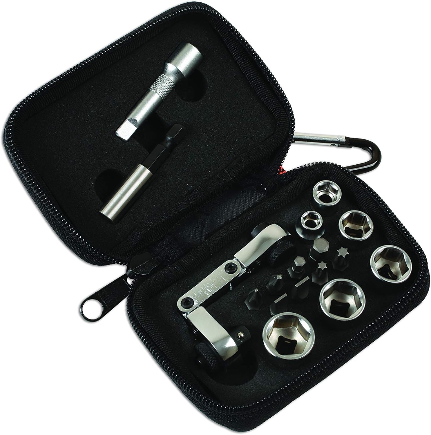 Laser 6945 Mini Flexi Ratchet Socket and Bit Set 17pc, Variety Pack - Image 3