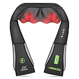 Snailax Cordless Massager - Shiatsu Neck and