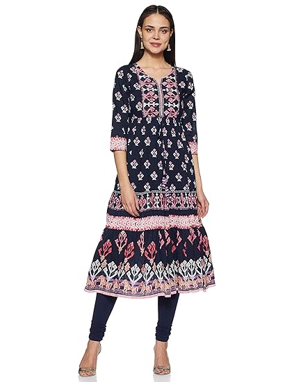 Rain \u0026 Rainbow Women's Anarkali Kurta 
