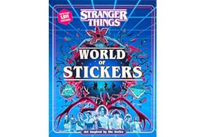 Stranger Things World of Stickers: Art Inspired by the Series (Collectible Art Stickers)