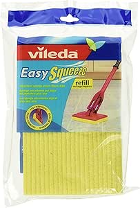 vileda easy squeeze sponge mop refill