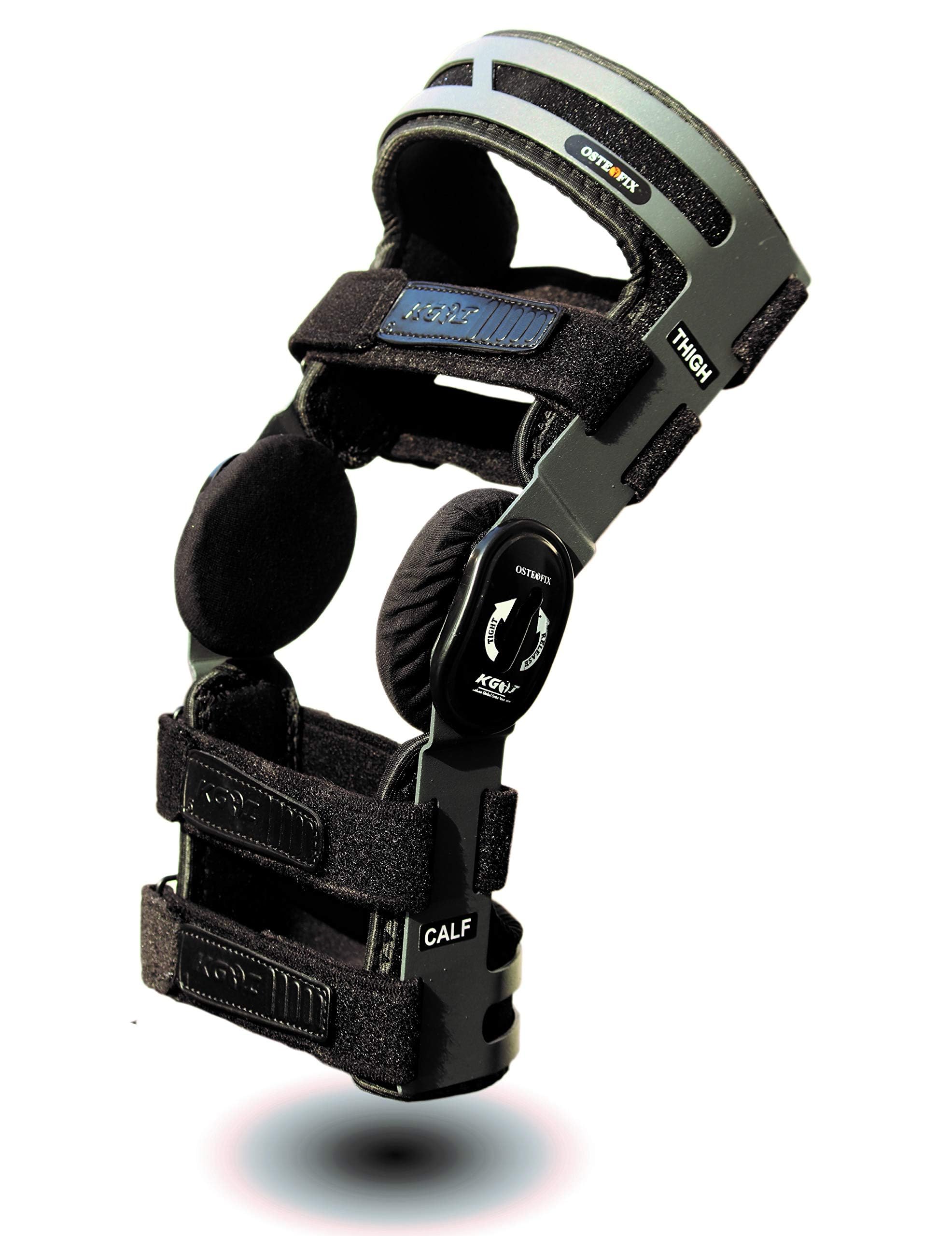 Photo 1 of KGOI Osteofix Knee Brace – Knee Support Brace for Oa, Osteoarthritis, Unloading, Arthritis Pain, and Knee Support – Ideal for Men and Women - (X- Large, Grey)
