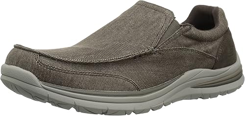 zapatos skechers classica hombre marron
