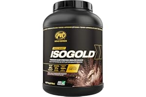PVL ISOGOLD – Grass Fed - Premium Isolate 100% Whey Protein Shake (2.27 kg (Pack of 1), Chocolate)