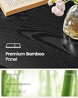 SONGMICS Bed Laptop Table Bamboo Desk 15.6 inch Tilt Height Drawer view 5