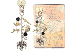 TAKEALOOKO Fantasy Charm Chain for Kindle - Fantasy Chain Bracelet Strap Decorating Accessories, Gift for E-Reader Book Lover