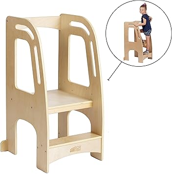 Amazon Com Ecr4kids Chef S Helper Kitchen Tower Wooden Toddler