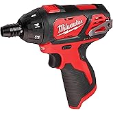Milwaukee 2401-20 M12 12-Volt Lithium-Ion Cordless 1/4 in. Hex Screwdriver (Tool-Only)