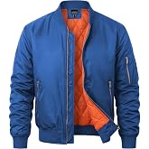MAGNIVIT Men's Bomber Jacket Fall Winter Military Jacket and Coats Outwear
