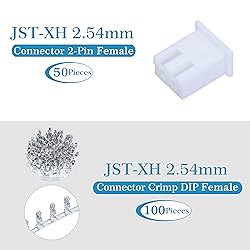 CQRobot JST XH 2.54 mm Pitch 2-Pin Electronic