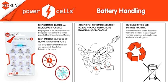 hexbug battery life