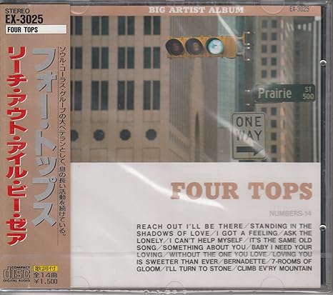 Amazon フォー トップス ベスト リーチ アウト アイル ビー ゼア シャドウズ オブ ラヴ アイ ガット ア フィーリング 恋とは甘美なもの 他14曲ex3025 フォー トップス ミュージック 音楽