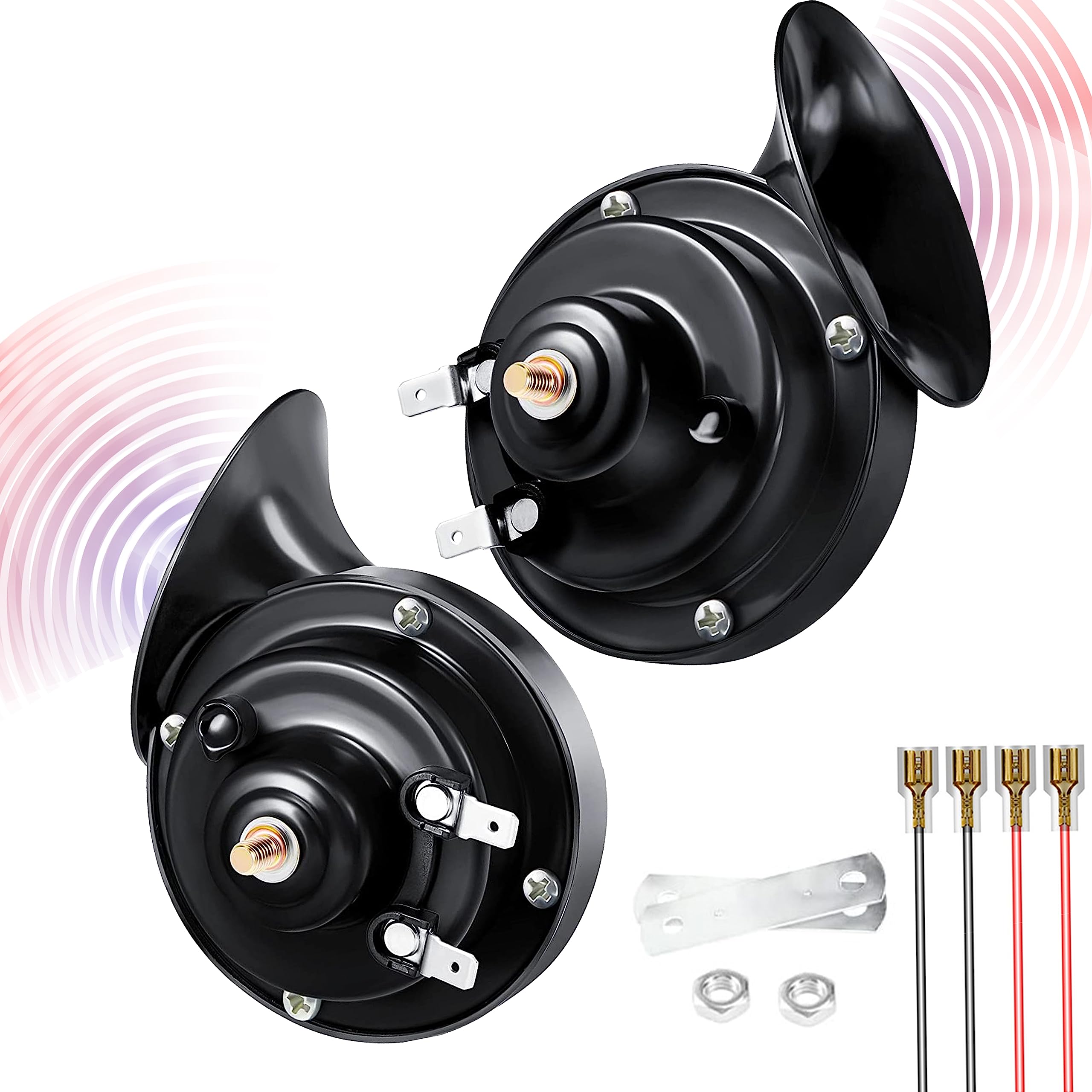 Car Horn, Ouffun 12V 300DB Super Loud