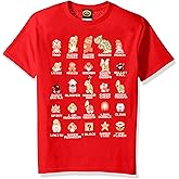 Nintendo Boys Super Mario Pixel Cast Graphic T-Shirt