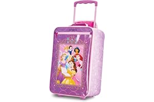 American Tourister Disney Softside Upright Luggage, Princess 2, Carry-On 18-Inch