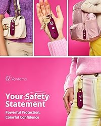 Vantamo Personal Alarm for Self Defense with Low