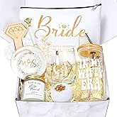 Bridal Shower Gifts for Bride To Be Gift Box Unique Bride Gift for Bachelorette Party Popular Bachelorette Gifts for Brides Just Married Engagement Wedding Presents Set for Women Her Wifey Future Mrs