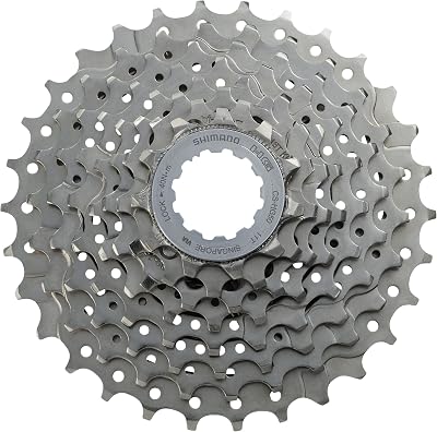 SHIMANO E-CSHG508128P HG50 8 Speed Cassette 11-28 Teeth Silver