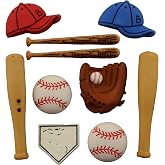 Themed Buttons Baseball