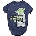 Star Wars for Pets Yoda "Judge Me by My Size, Do You?" Dog Tee | Star Wars Dog Shirt for Large Dogs | Size Large | Soft, Cute, and Comfortable Dog Clothing and Apparel