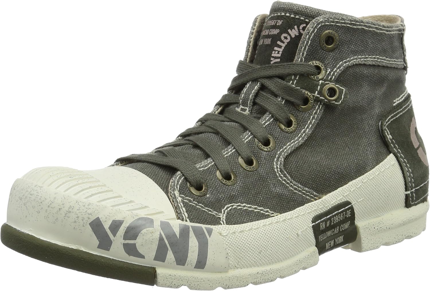 Yellow Cab Men’s Mud M LowTop Sneakers green Size 40 EU Amazon.co.uk