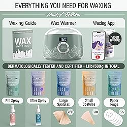 Tress Wellness Waxing Kit for Brazilian Wax - Easy